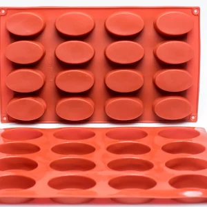 Moule silicone 16 Ovales