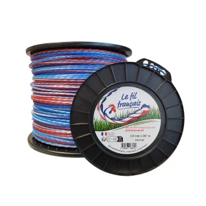 Fil nylon Ø 3,5 mm pour débroussailleuse – Le Fil Français 1821326 – Rouleau de 207 mètres