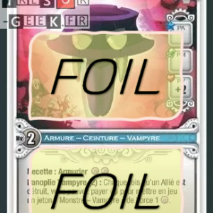 Ceinture du Vampyre FOIL [Incarnam 275/320 WAKFU]