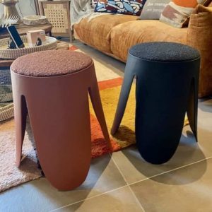 Pouf Gardenia empilable – Athezza – 5 couleurs au choix