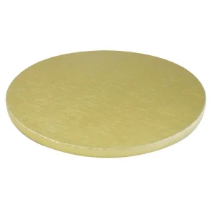 Semelle Cake Drum Rond Or