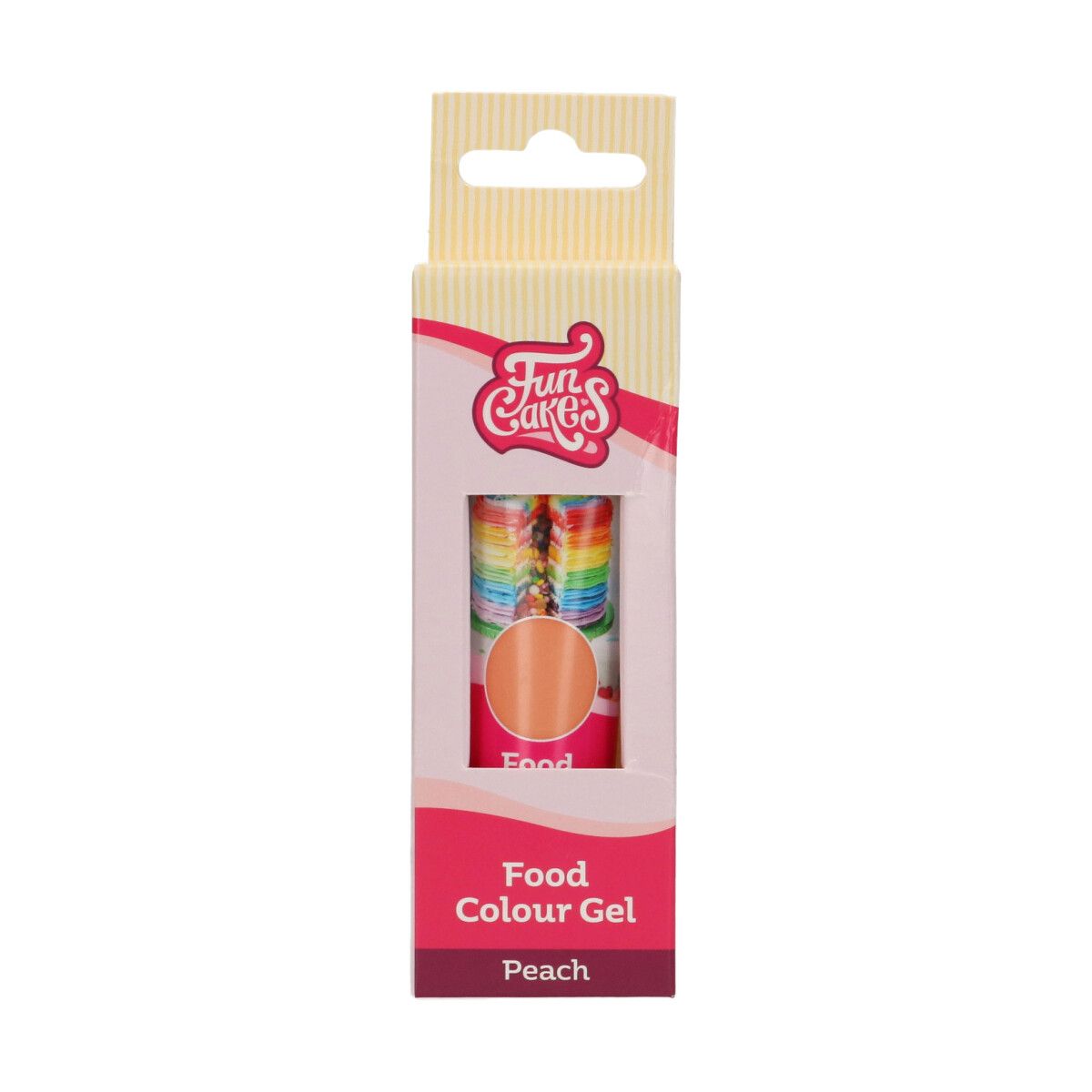 Colorant gel Funcakes Pêche