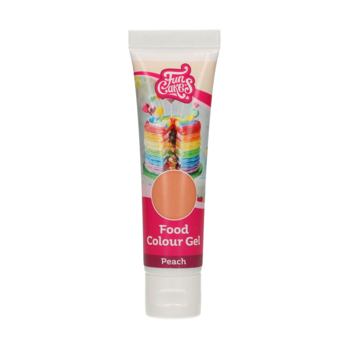 Colorant gel Funcakes Pêche – Image 2