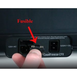 Fusible 4A 240V de la CF, CFX, FR, CCF de Dometic